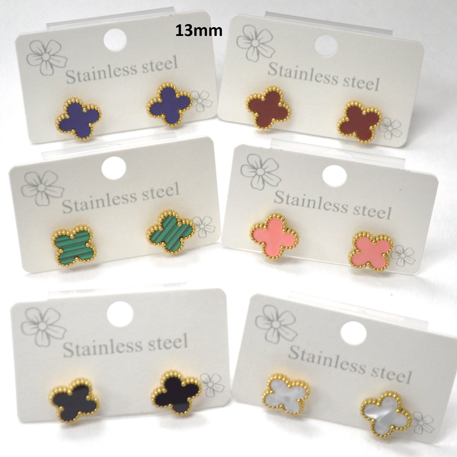 Designer's Inspired Gold IP Plated Earrings 83-972G-13