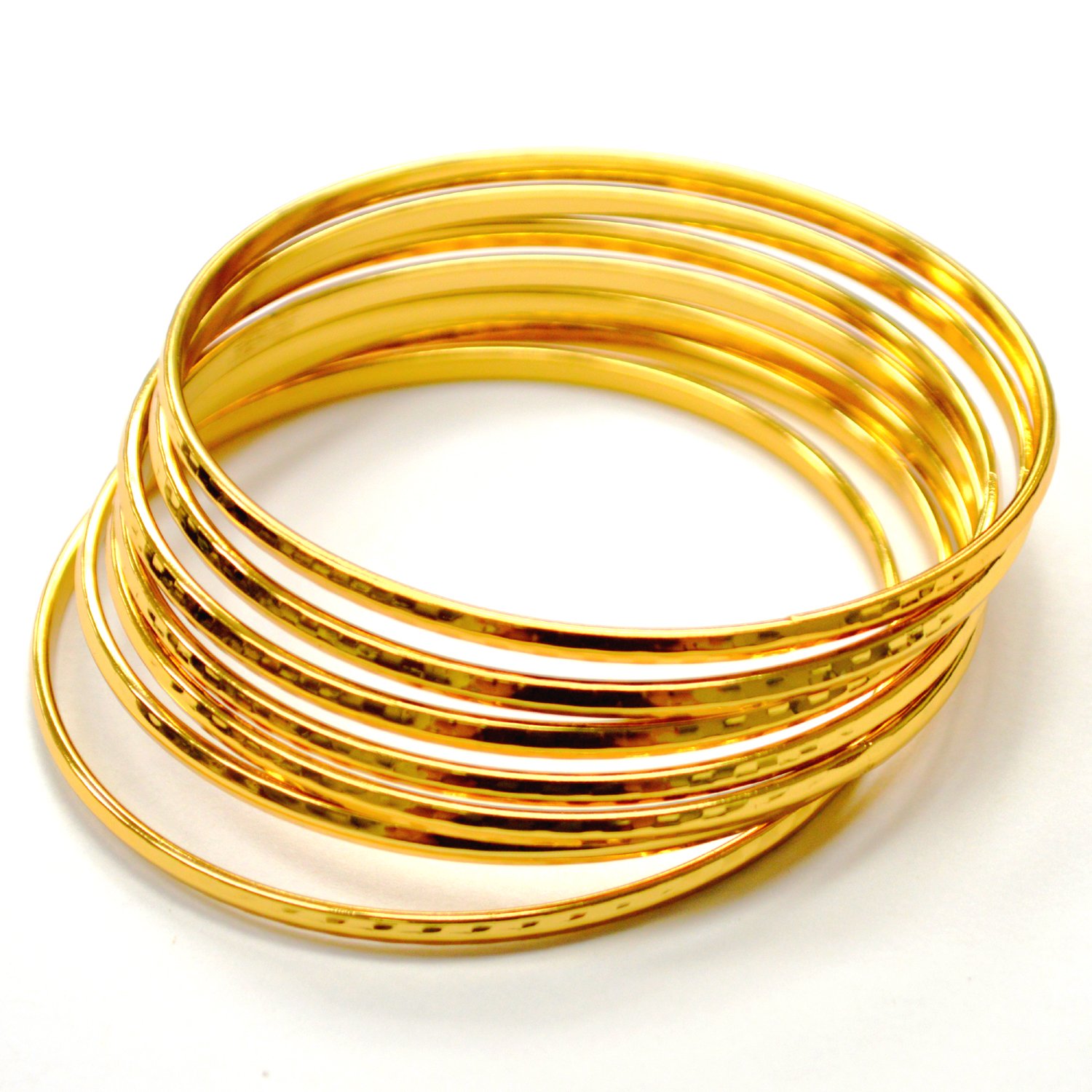 7 Days Gold Plated Bracelet 84-1972G