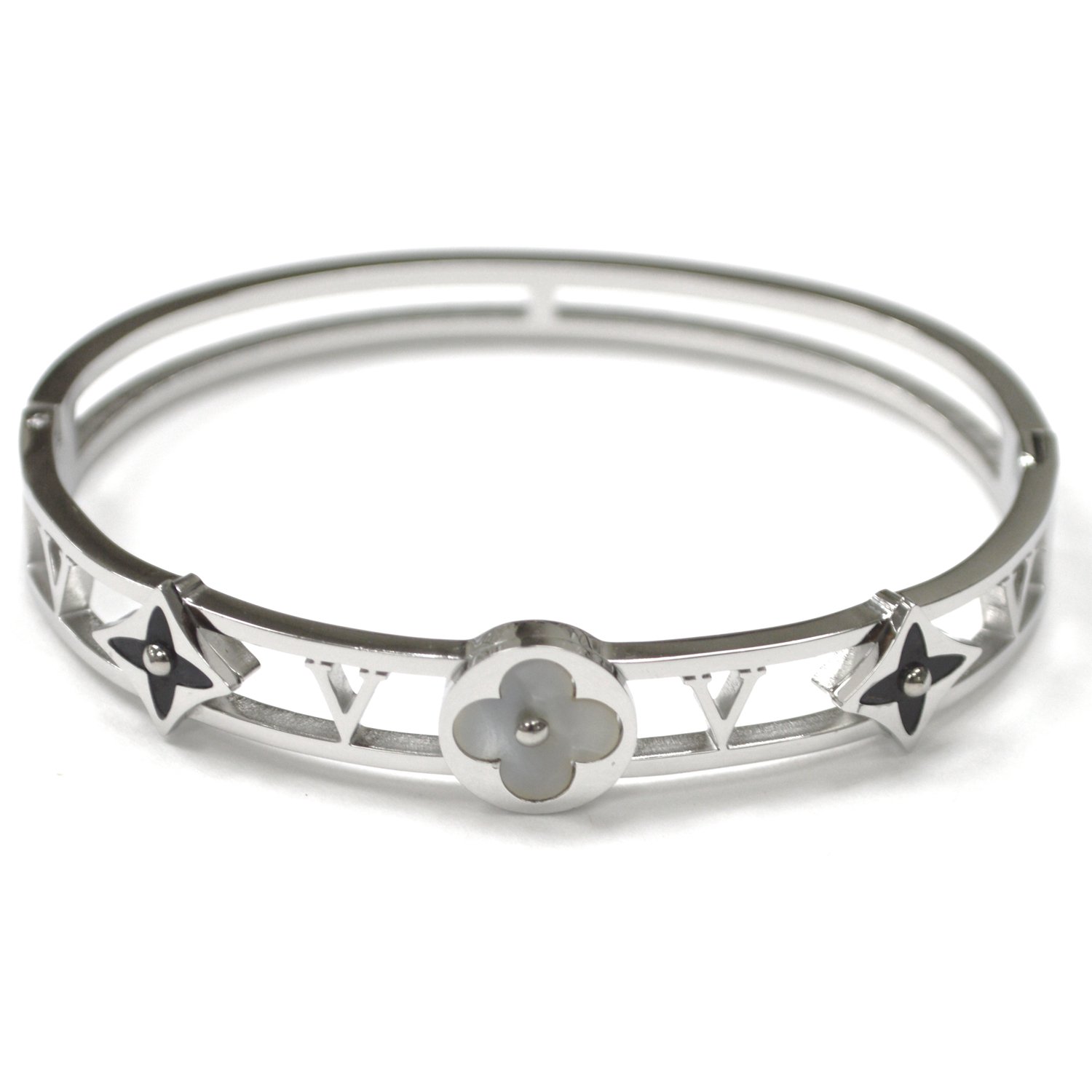 Designer Inspired Stainless Steel Bangle 84-1933S