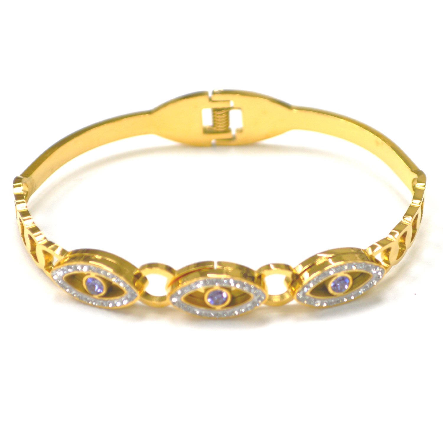 Eye Gold Plated Bangle 84-1930G