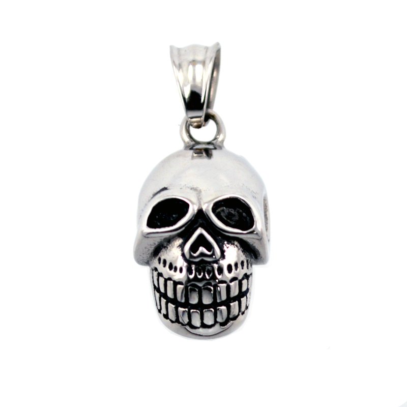 Skull Head Pendant (16x24mm)