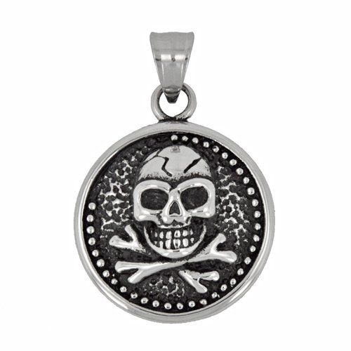 CROSSBONE SKULL Pendant 86-1753