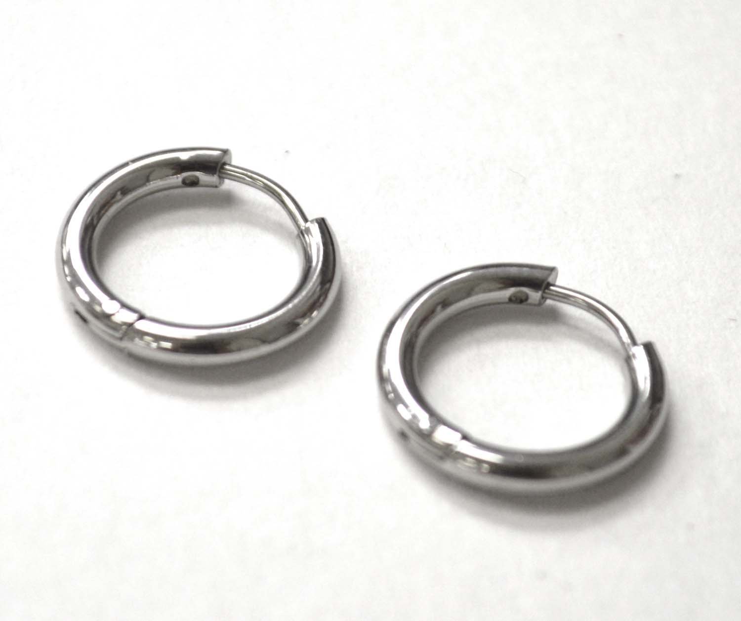 Tube Stainless Steel Earring  83-679S-1