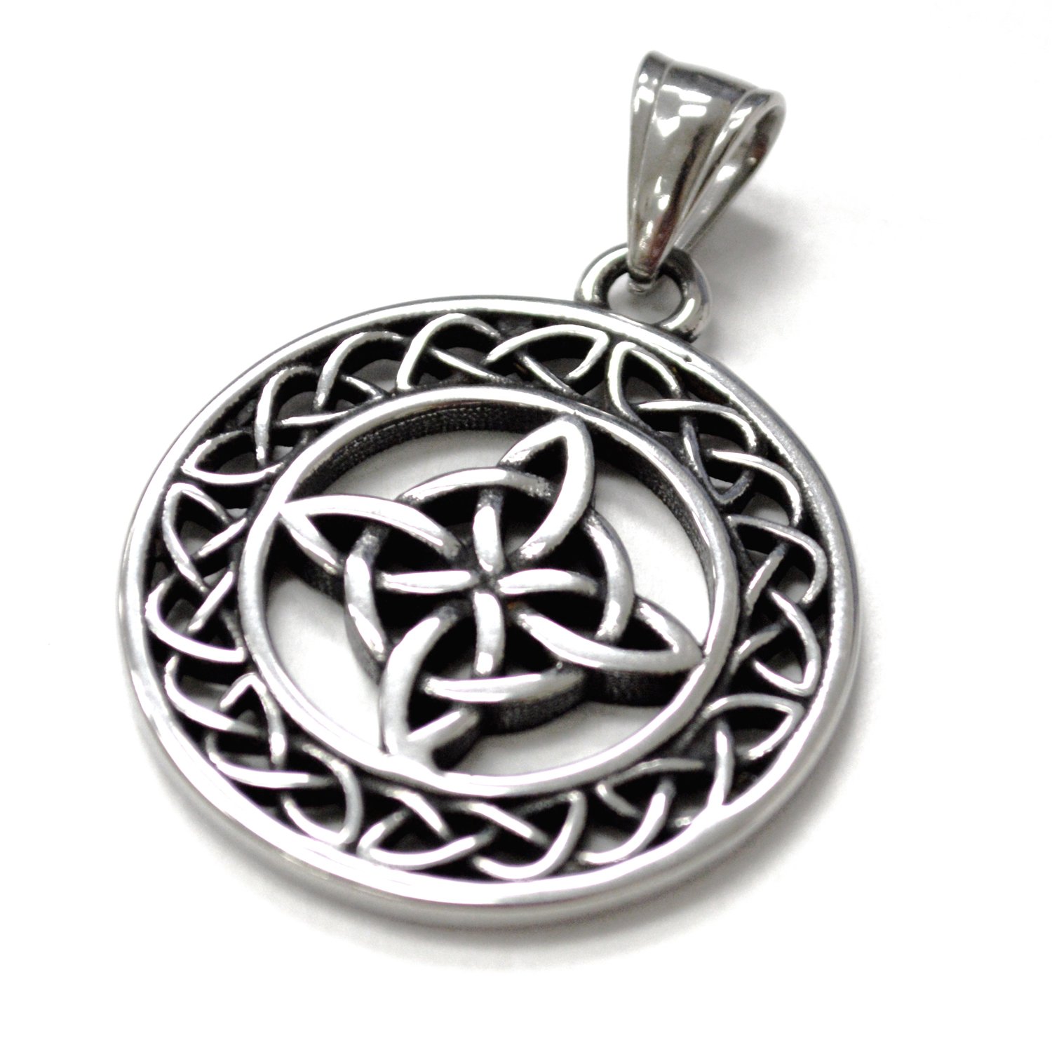 Viking Witch Celtic Knot Pendant 86-3003