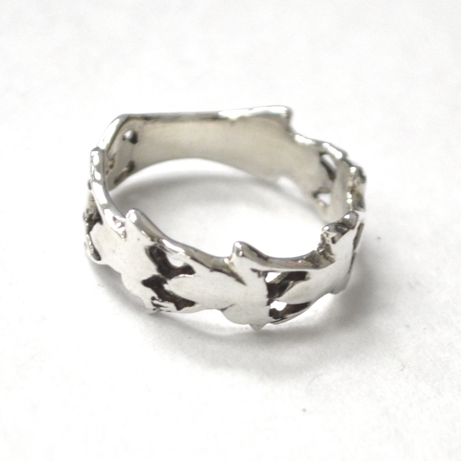 Frog Sterling Silver Ring 51-1556