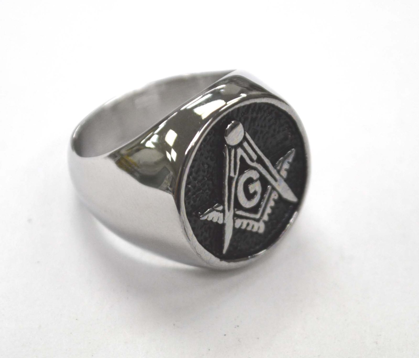 Masonic Stainless Steel Ring 81-908