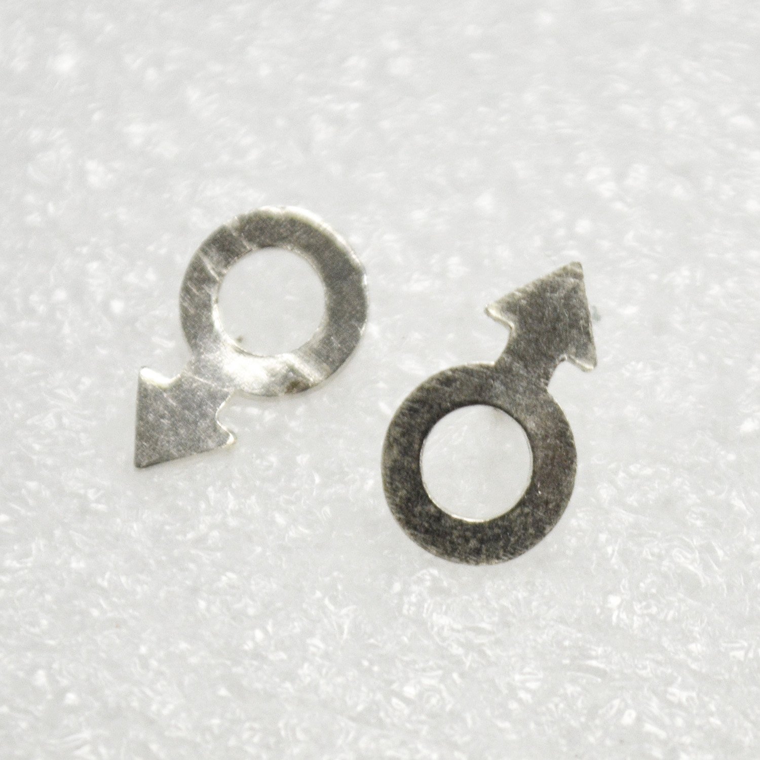 Male Symbol Stud Earring 53-5122