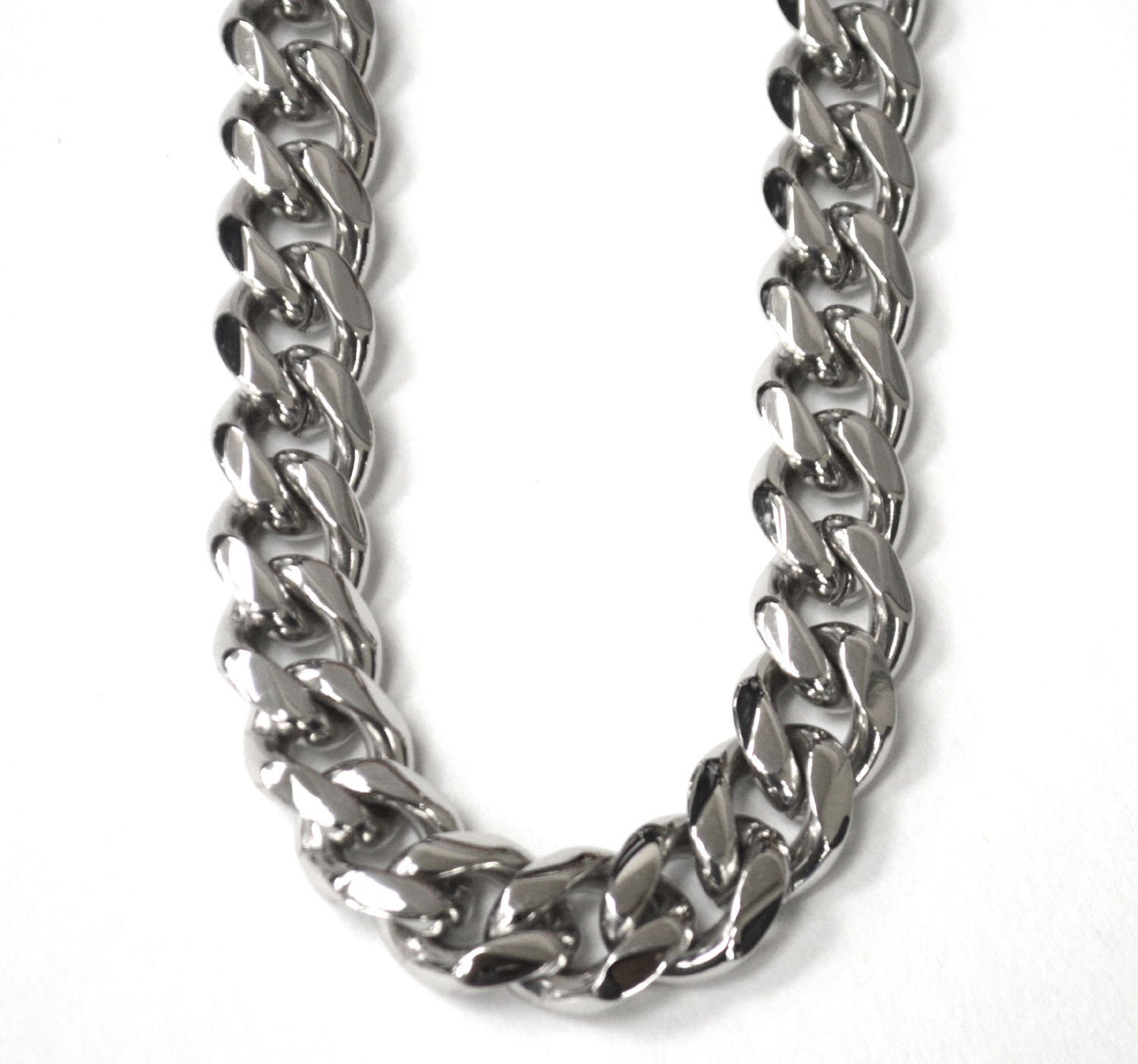 11mm Miami Cuban Stainless Steel  85-239S-Mia-11