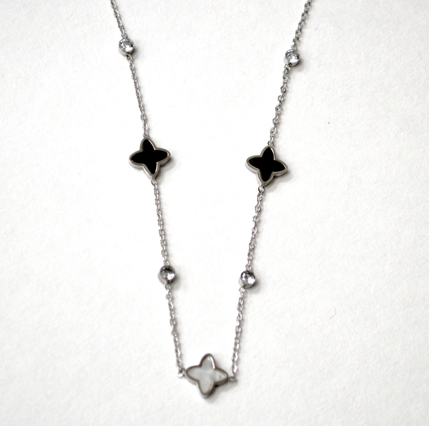 Designer Inspired Stainless Steel Necklace 85-290S