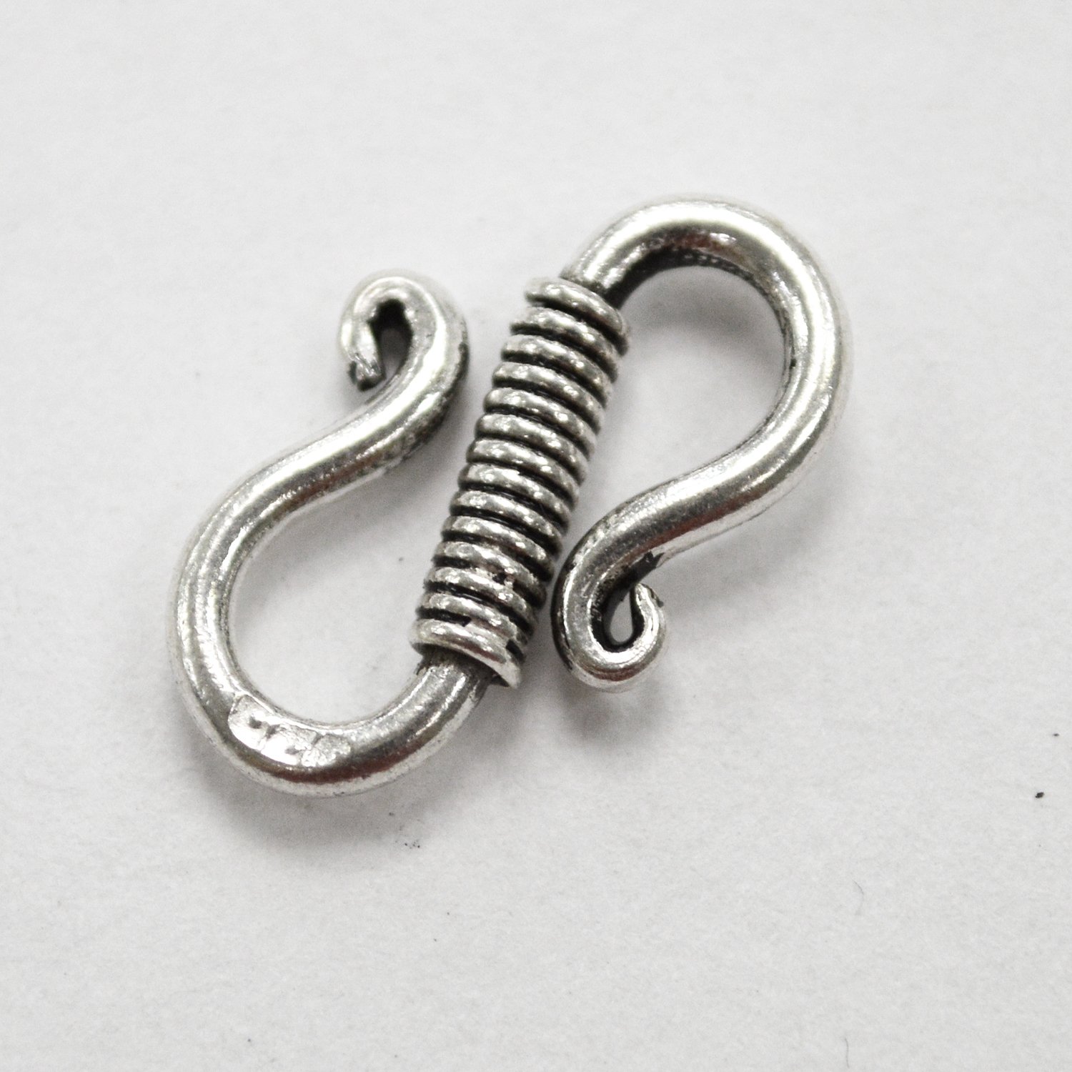 S Lock Sterling Silver(2 pcs)