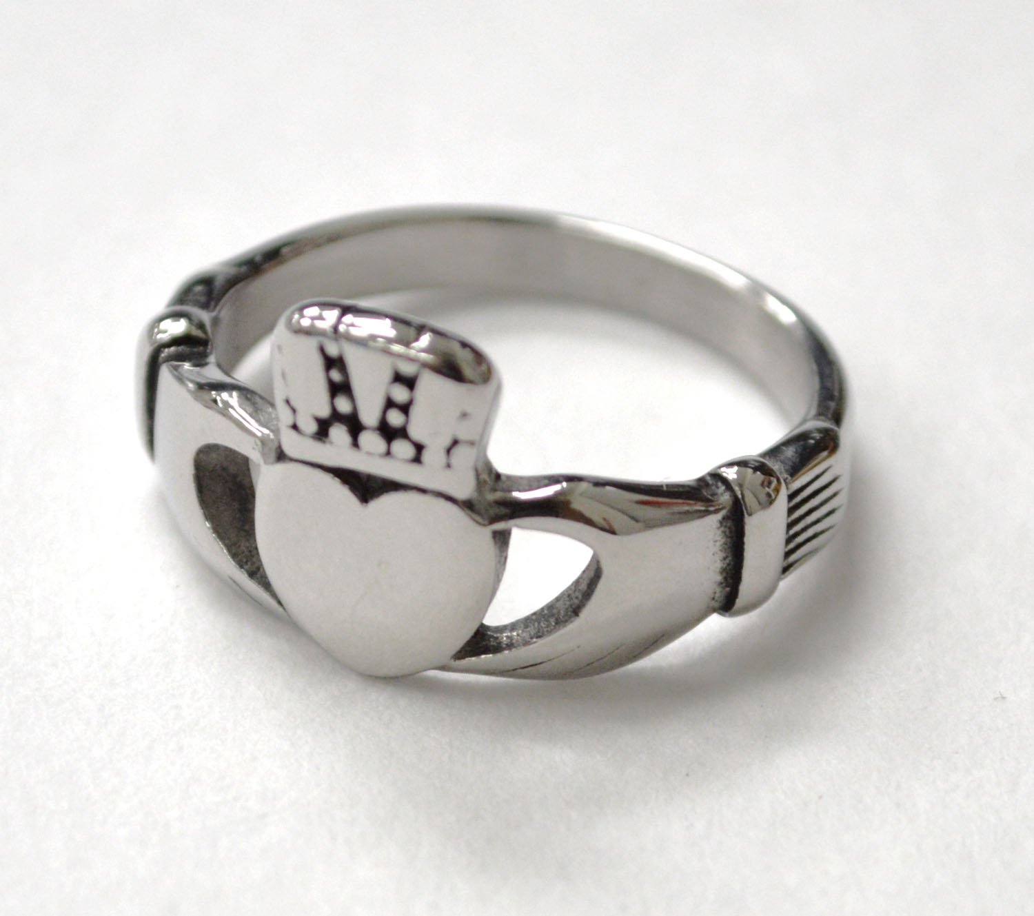 CLADDAGH Stainless Steel Ring 81-457-1