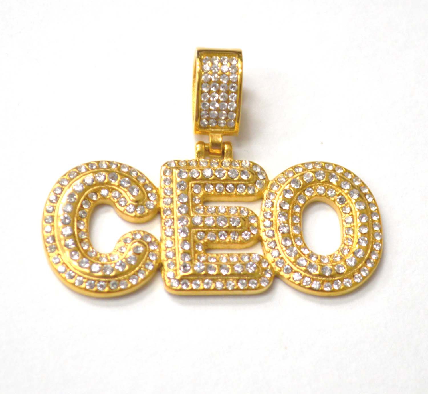 CEO Gold Plated Pendant 86-2570G
