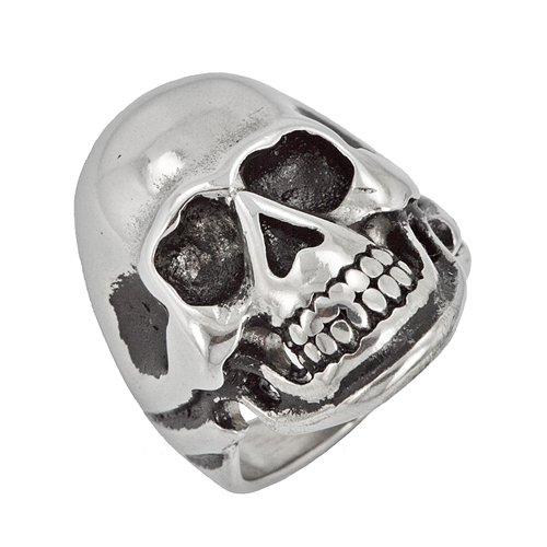 SKULL HEAD RING (20x31mm) 81-513
