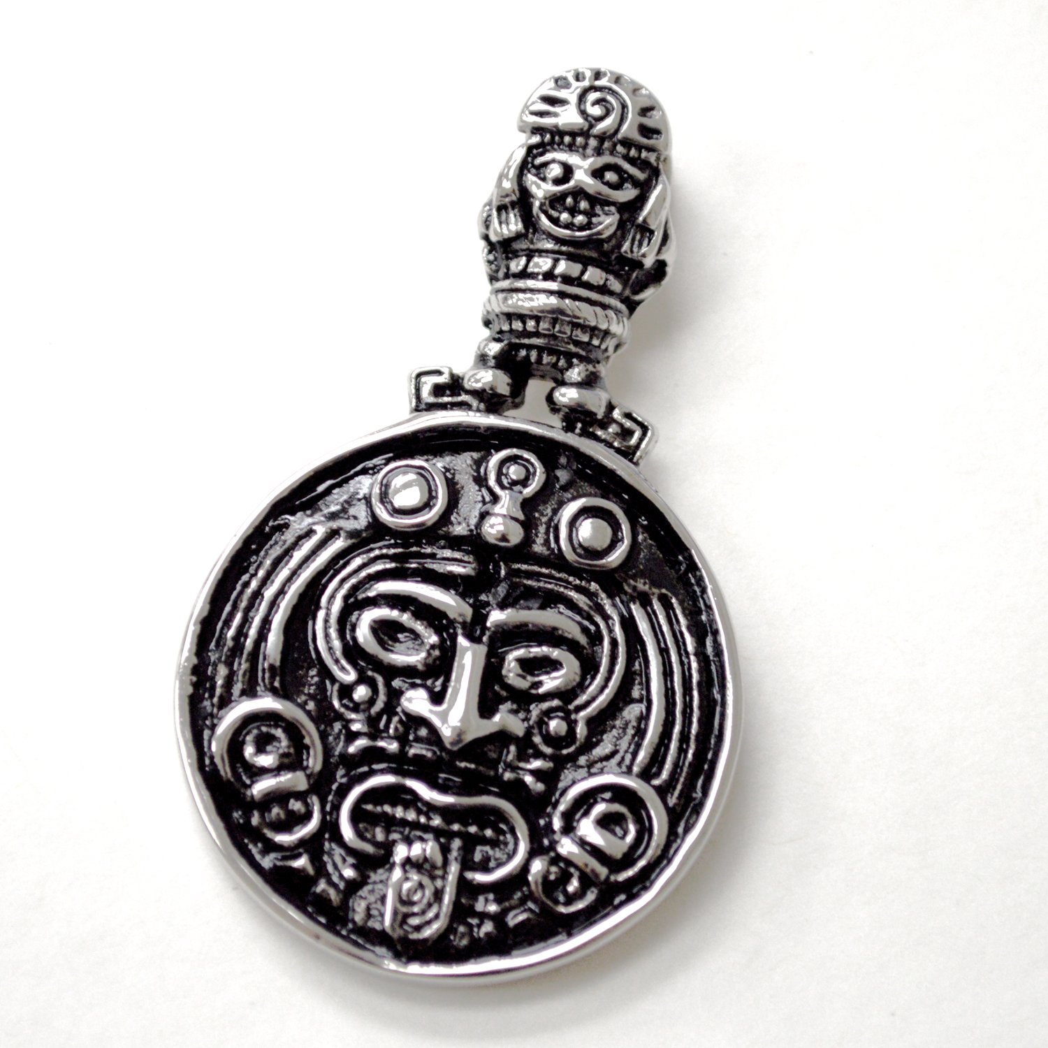 Aztec Mayan Calendar Pendant 86-2615