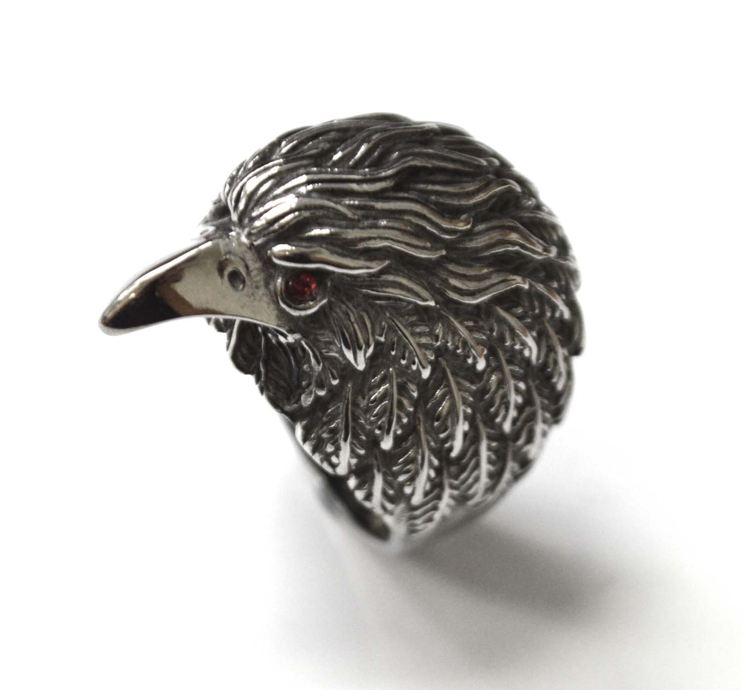 Eagle Head Stainless Steel Ring 81-1543S