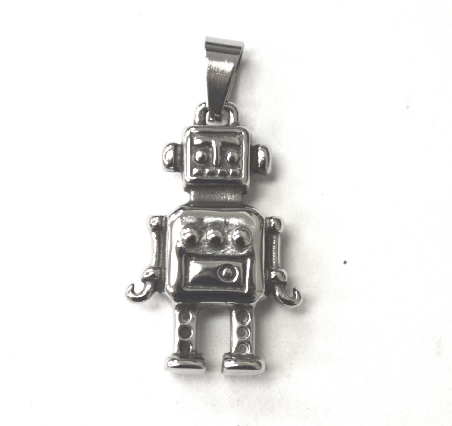 Robot Stainless Steel Pendant 86-2336