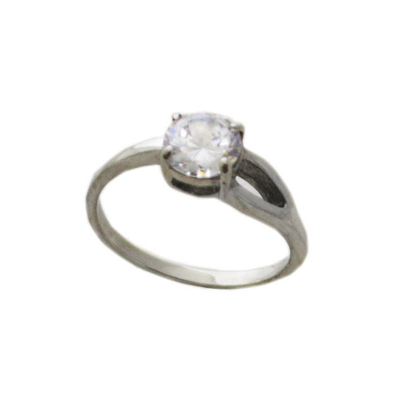 CZ  Stainless Steel RING (7mm) 81-1196