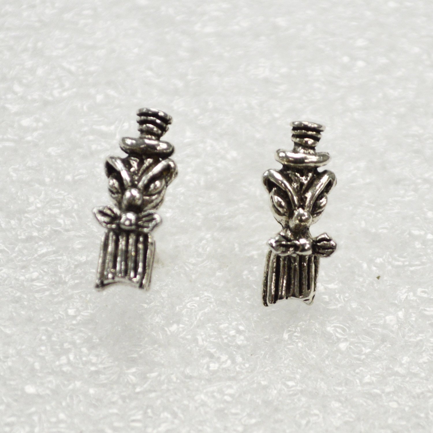 Tiki Stud Earring Sterling Silver 53-5215
