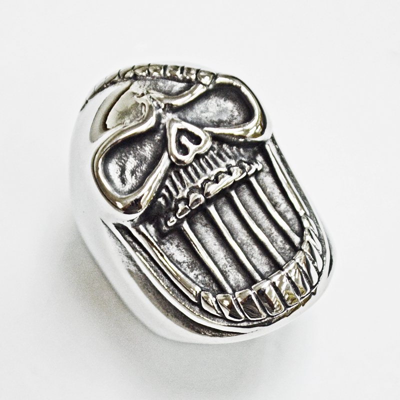 Skull Stainless Steel Ring (21x33mm) 81-1239