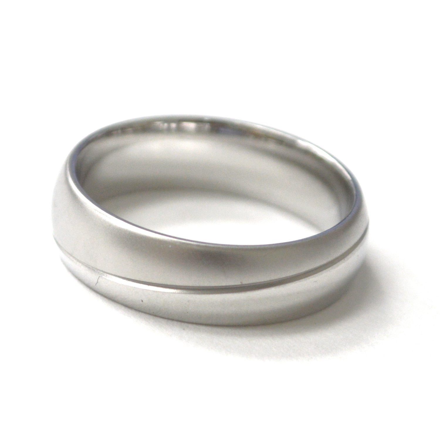Satin Finish Stainless Steel Ring 81-1730S