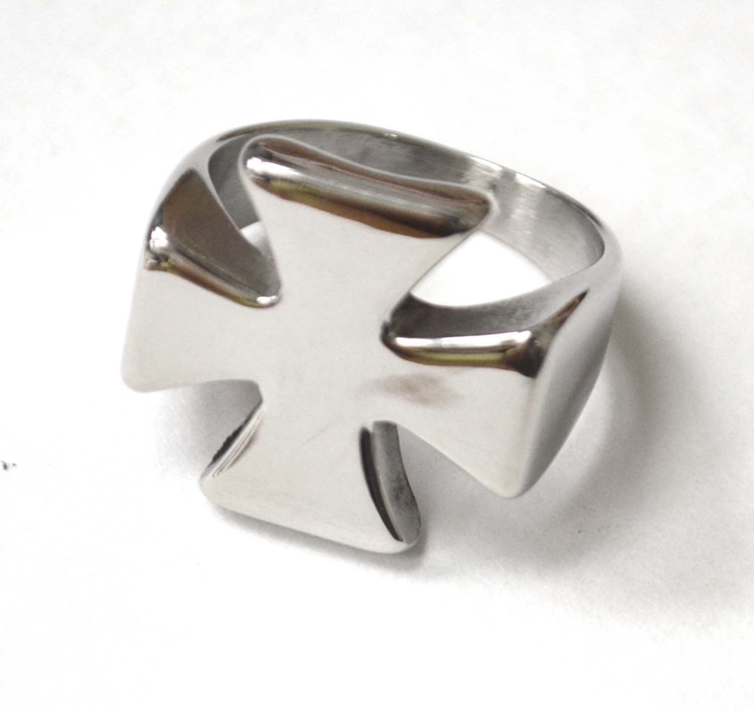 Cross Stainless Steel Ring 81-697