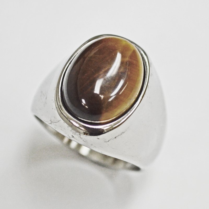 TIGER EYE RING (12x18mm) 81-1228-TE