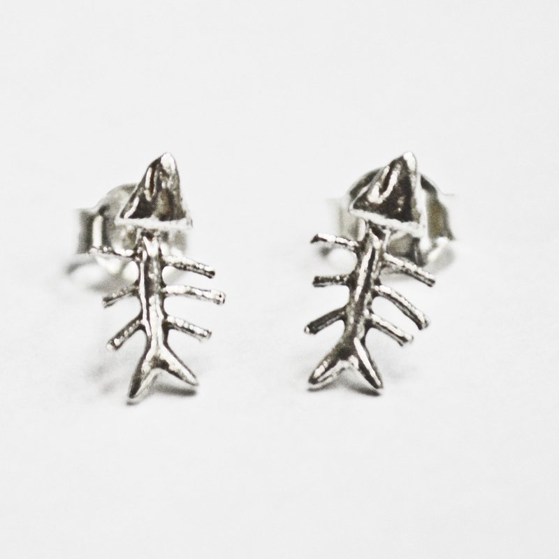 Fish Bone Stud Earring 53-5170