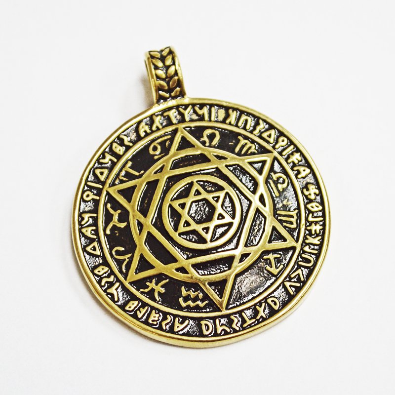 Star of David Gold Plated Pendant 86-2041G
