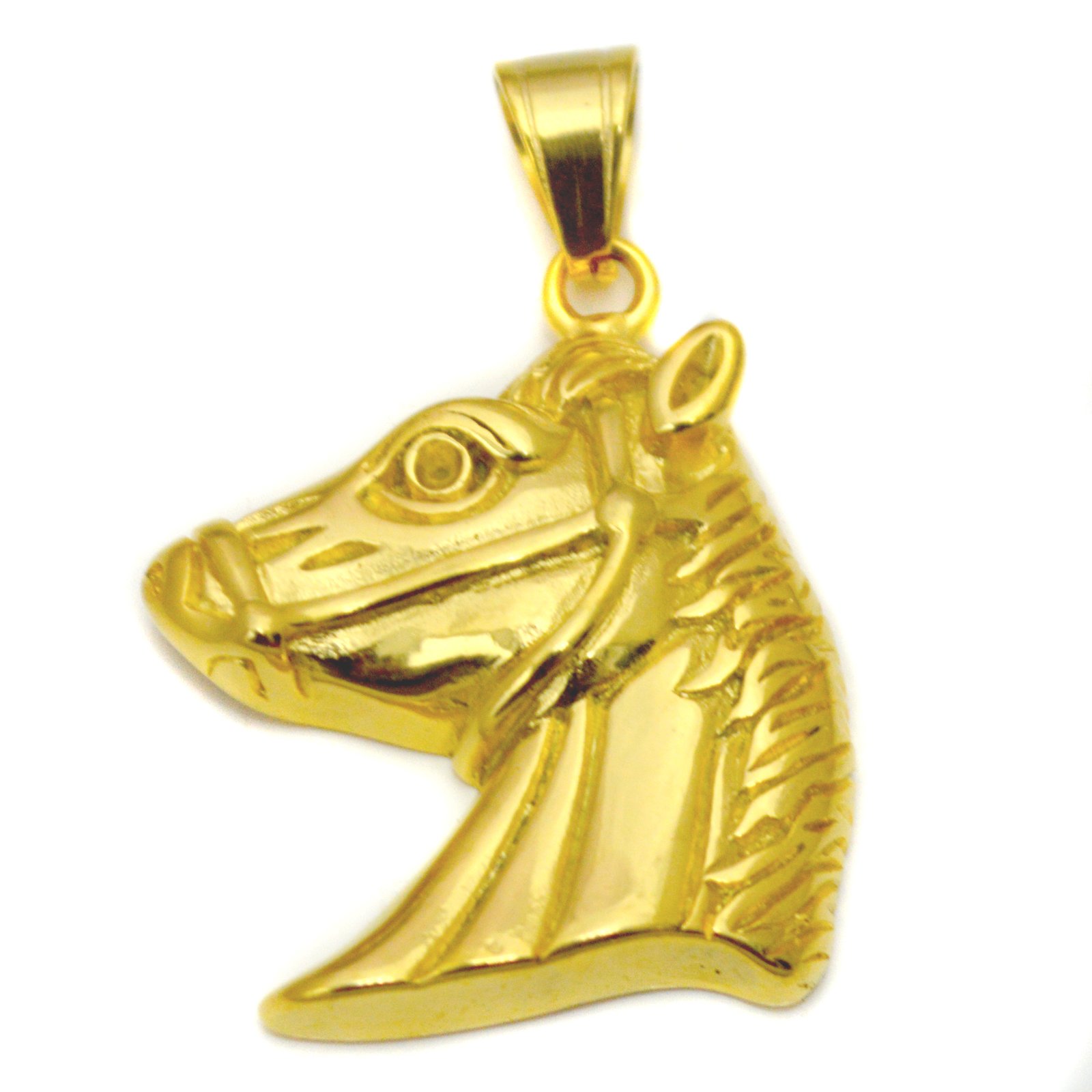 Horse Gold Plated Pendant 86-1992G