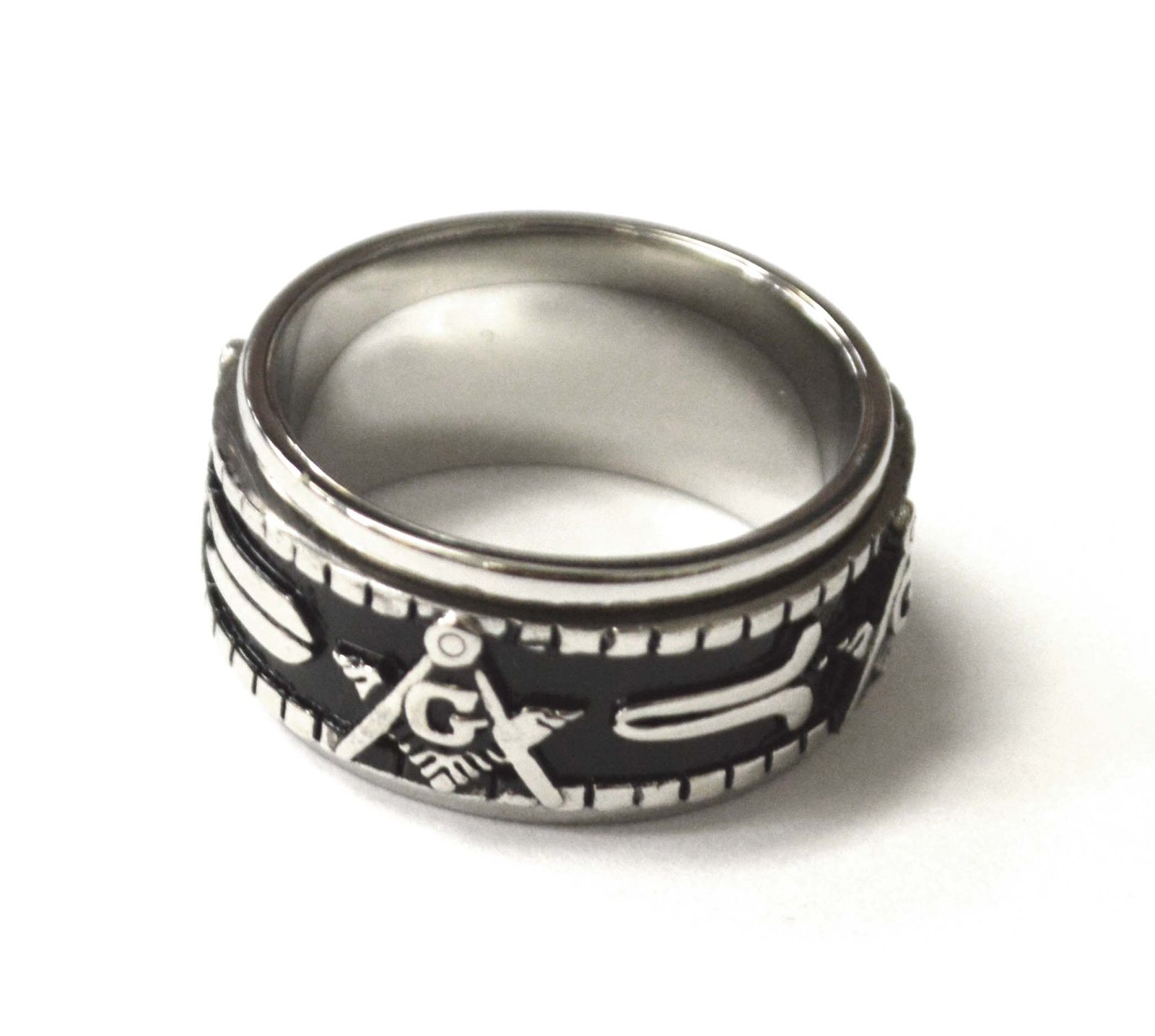 MASONIC Spinner  RING  81-1327S