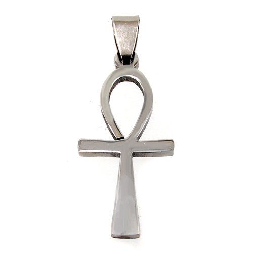 Ankh Pendant Stainless Steel (16x38mm)