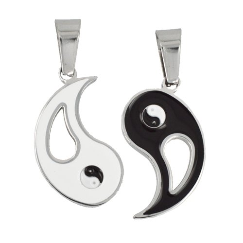 Ying and Yang Puzzle Pendant 86-1383