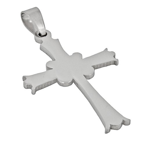 Cross Pendant Stainless Steel 86-413