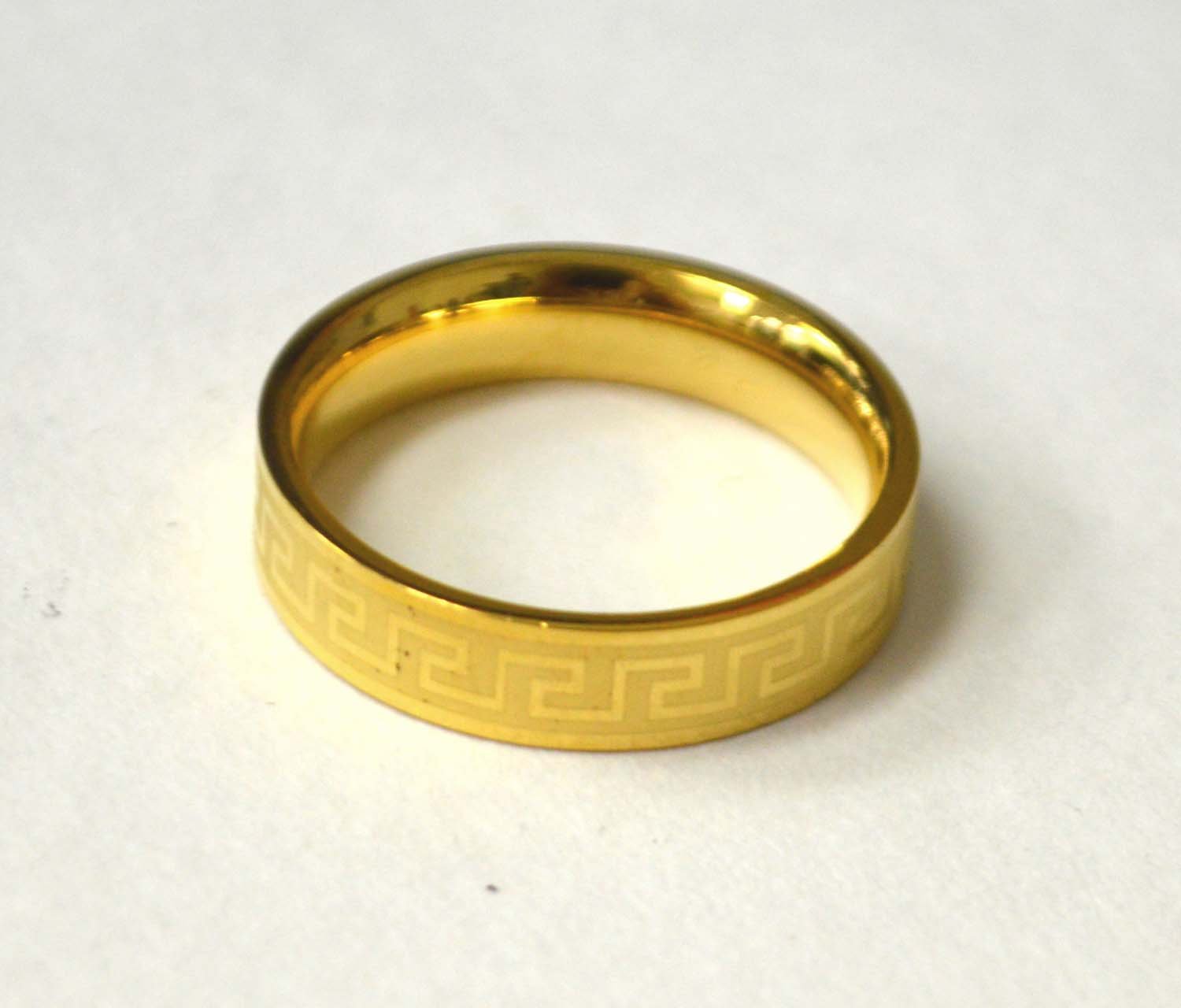 Gold IP Plated Ring  81-1488G