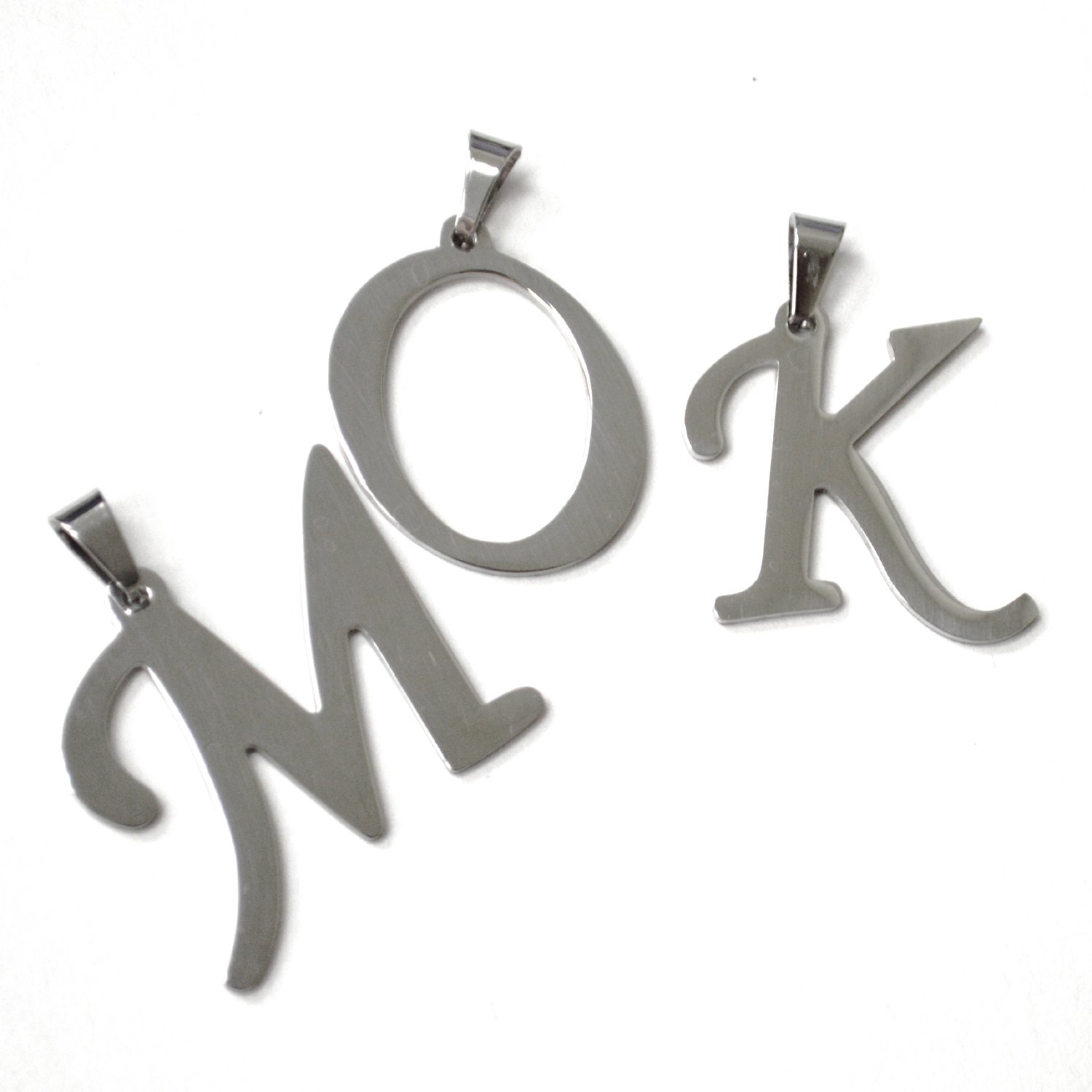 Initial Pendant Stainless Steel 86-695S