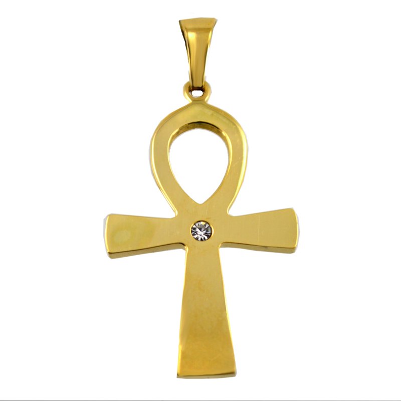 Ank Gold Plated Pendant 86-1918G