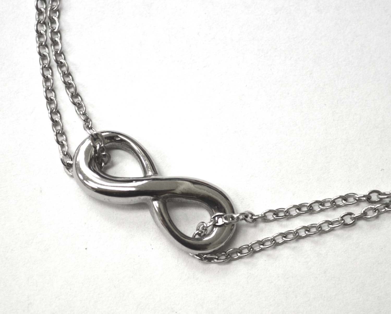 Infinity Design Stainless Steel Bracelet 84-1798-L