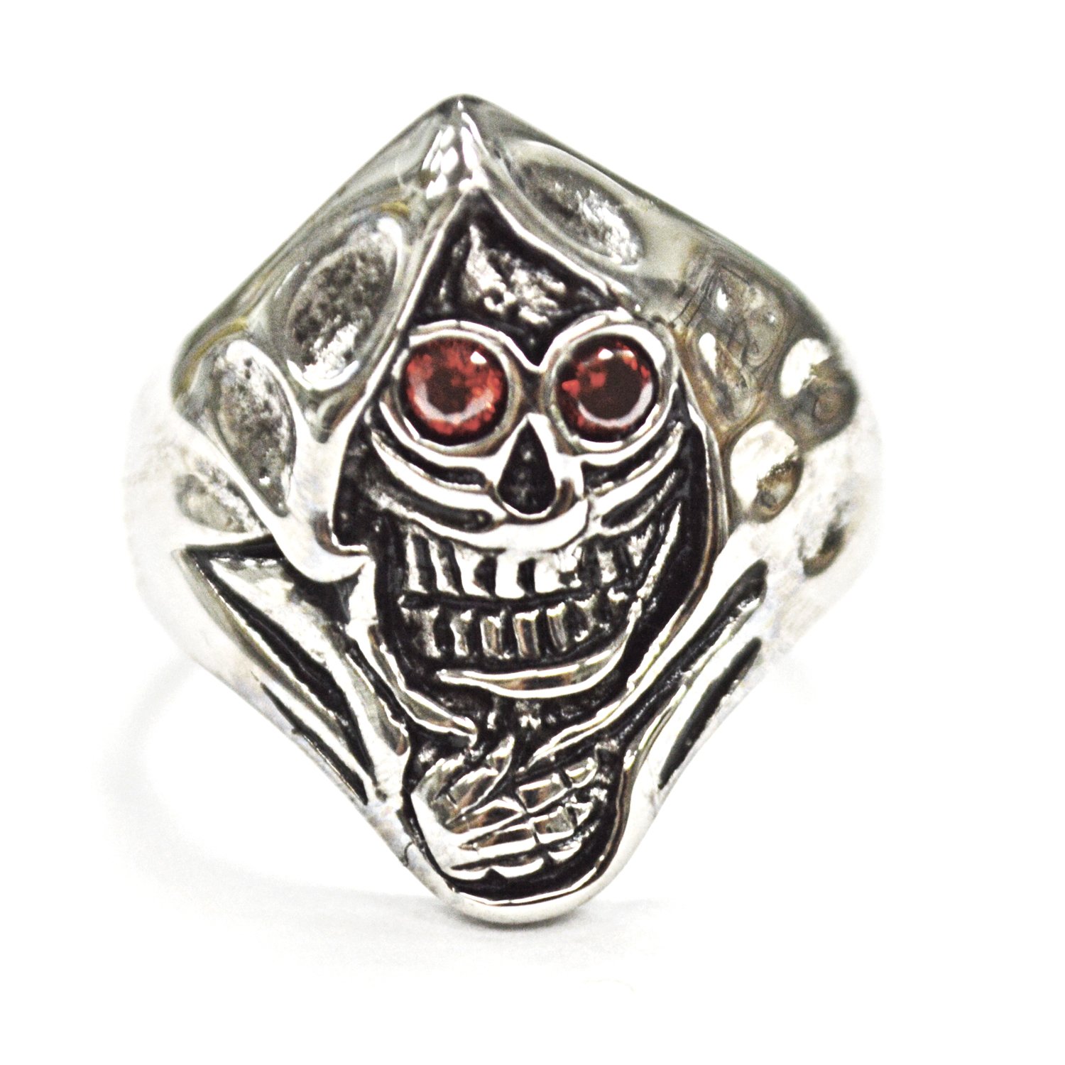 GRIM REAPER WITH RED EYE RING 81-1168