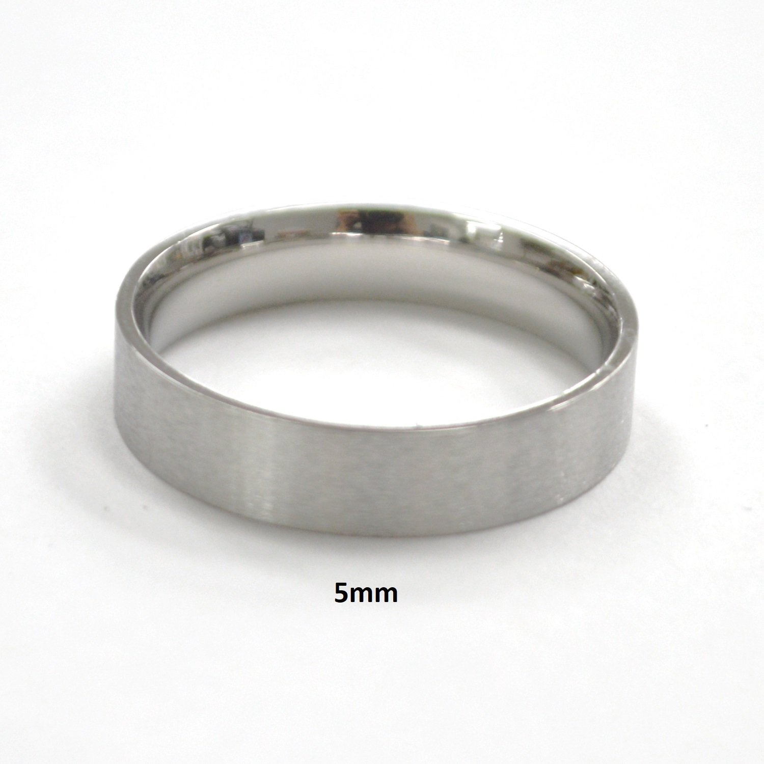 5mm Flat Plain Band Ring  81-304-5