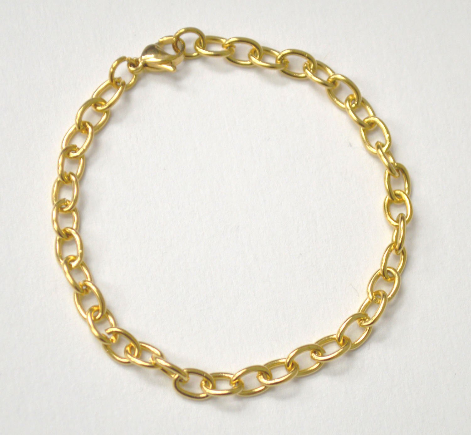 O Link Gold IP Plated Bracelet 84-1885G (2/pkg)