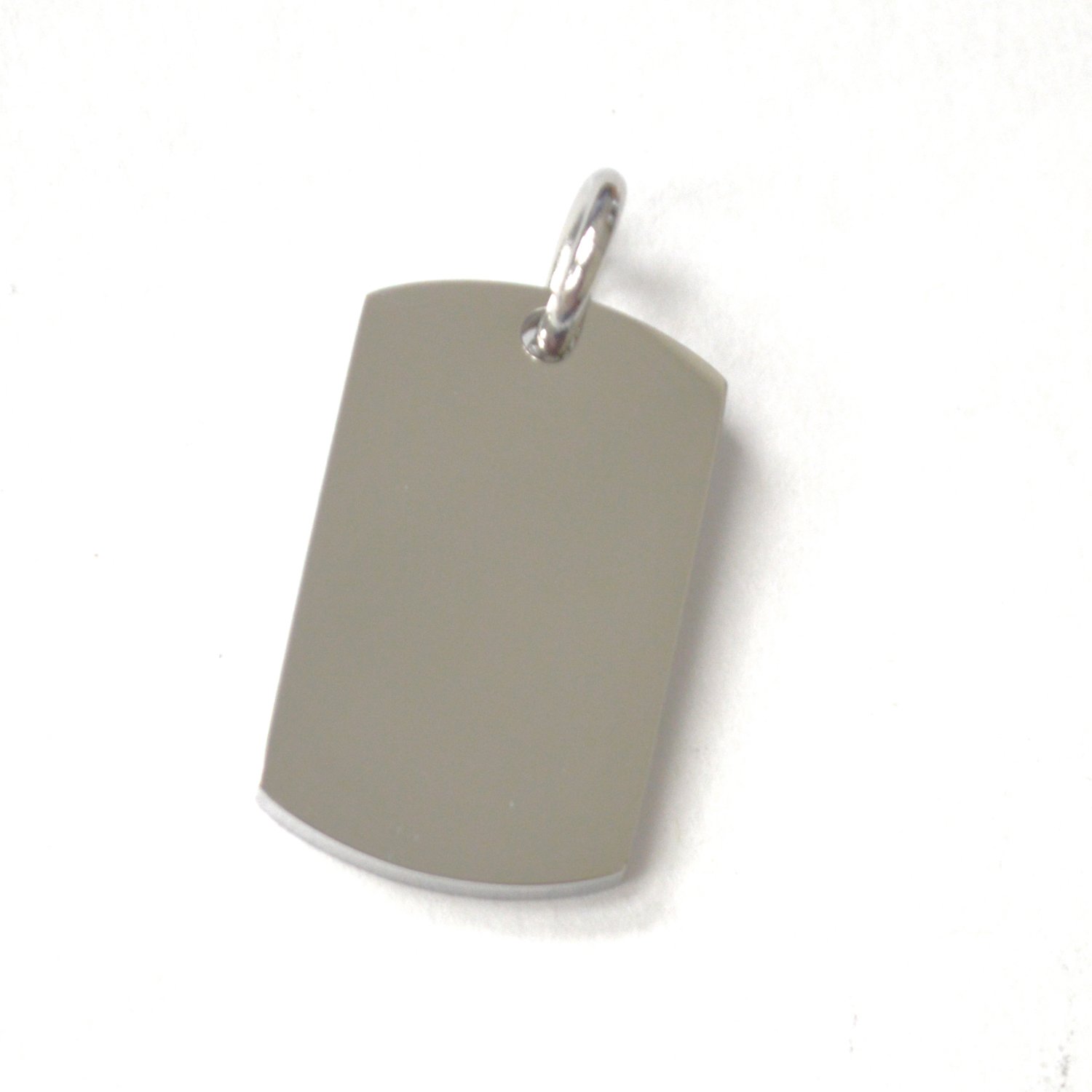 Dog Tag Stainless Steel Pendant 86-3066S