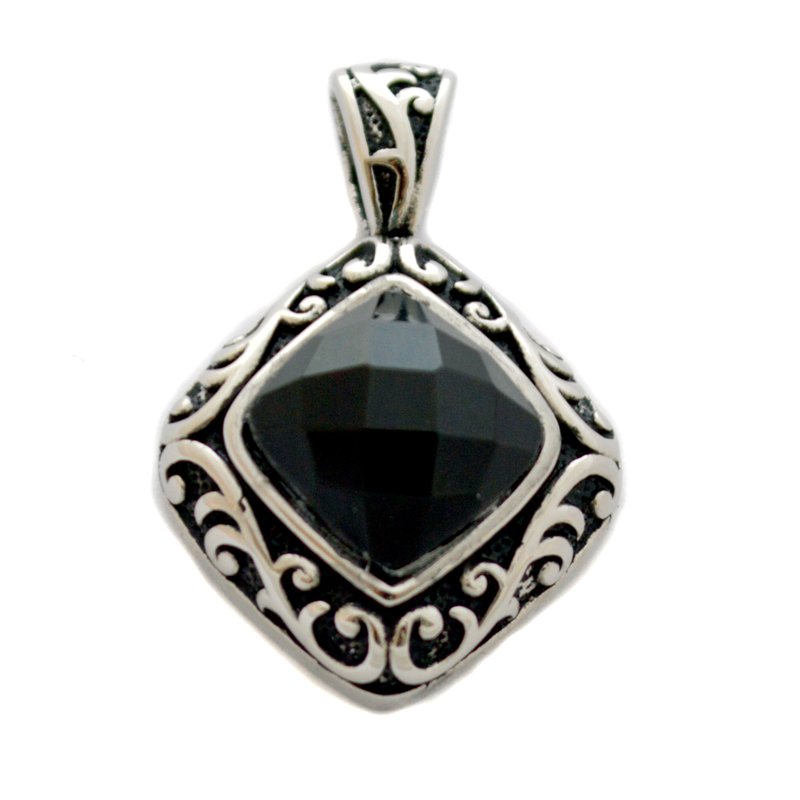 Black Stone Pendant 86-2008