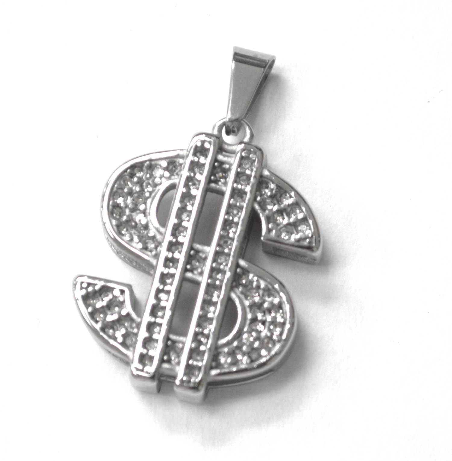$ Dollar Stainless Steel Pendant 86-2801S