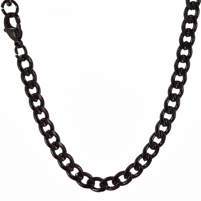5mm Black Curb Chain 85-162B-5
