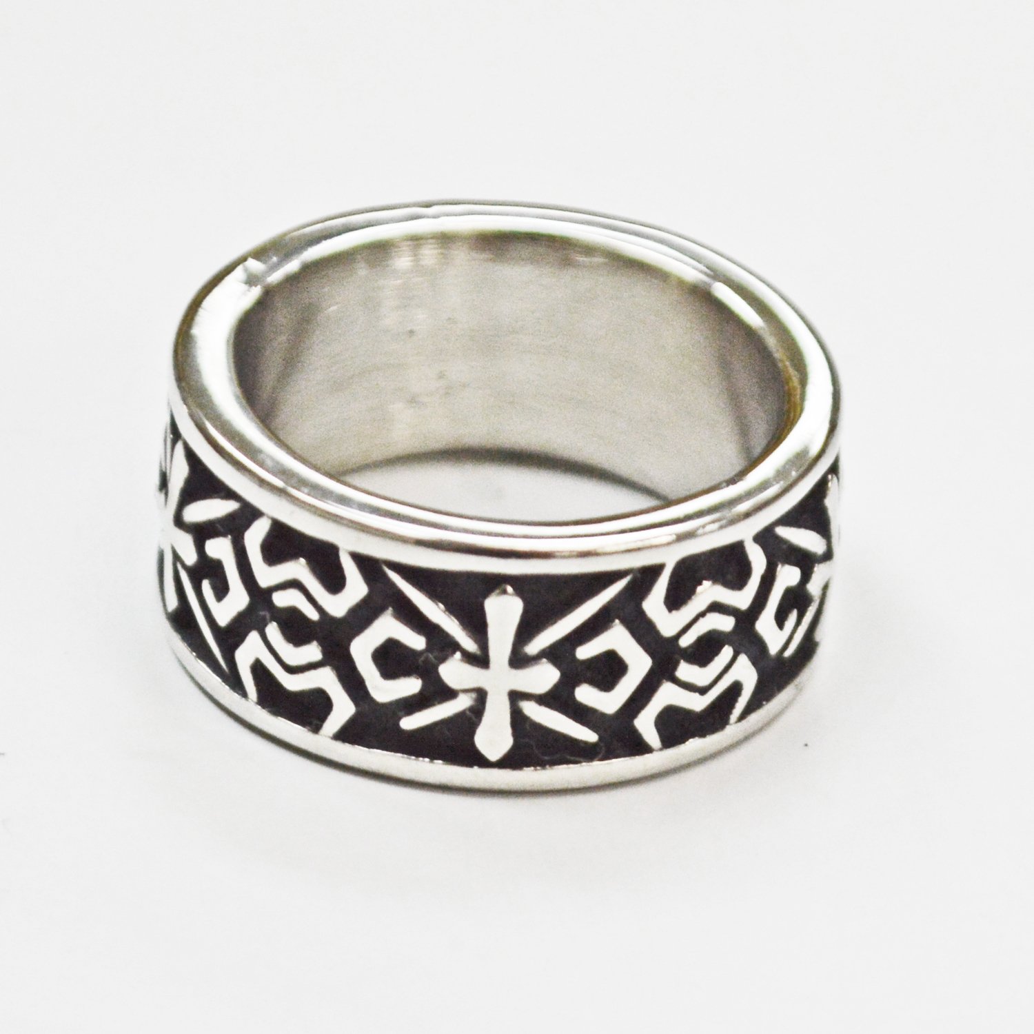 CROSS STAINLESS RING  81-1059