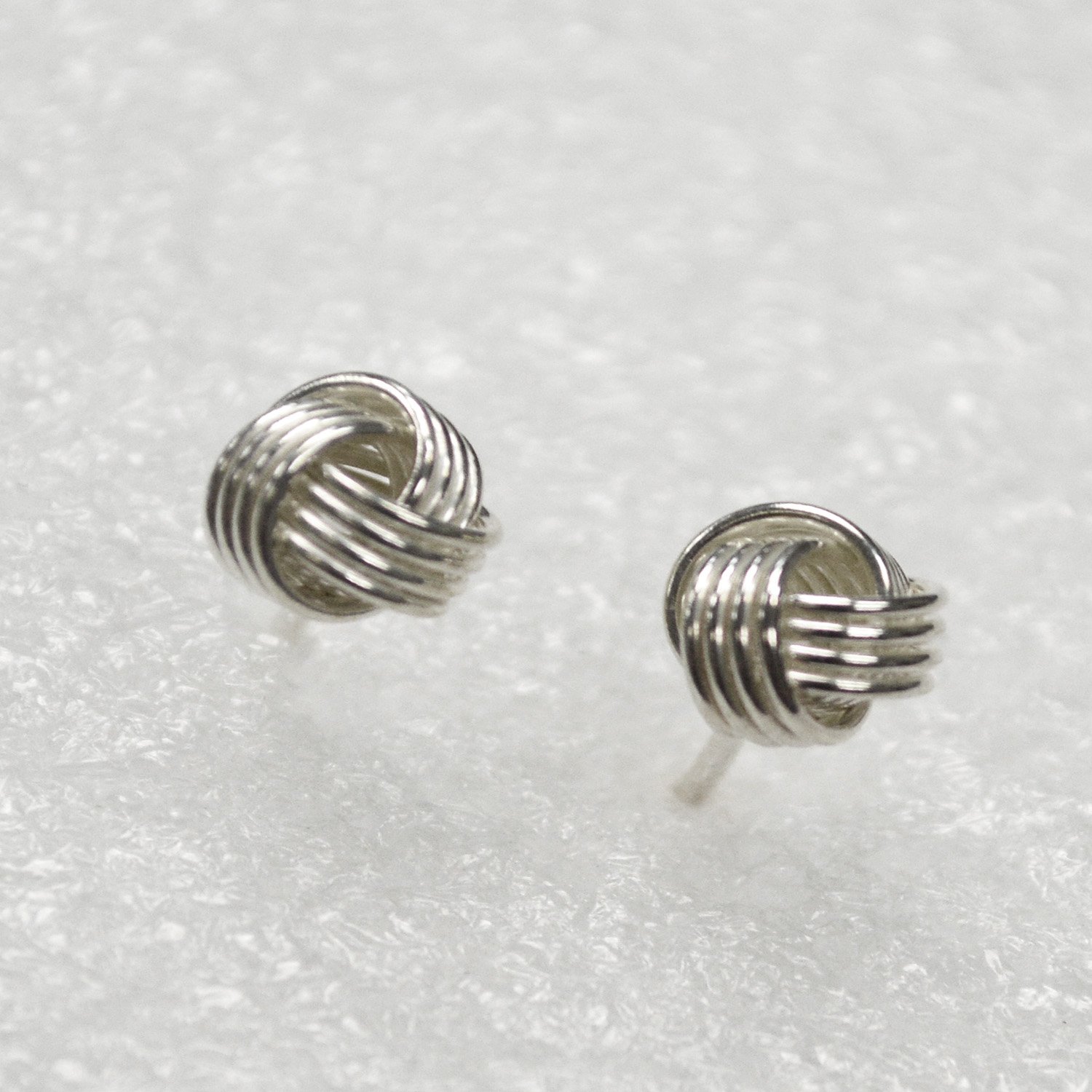 Knot Stud Earring 53-5184-F