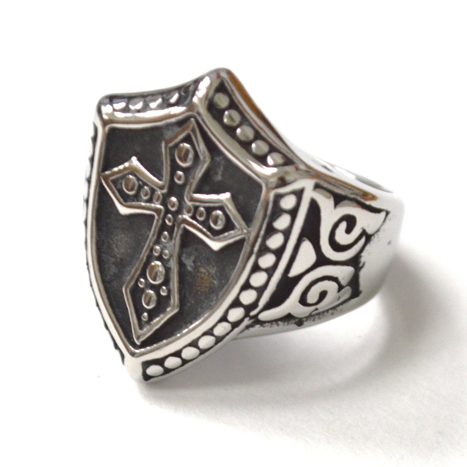 Cross Stainless Steel Ring 81-903