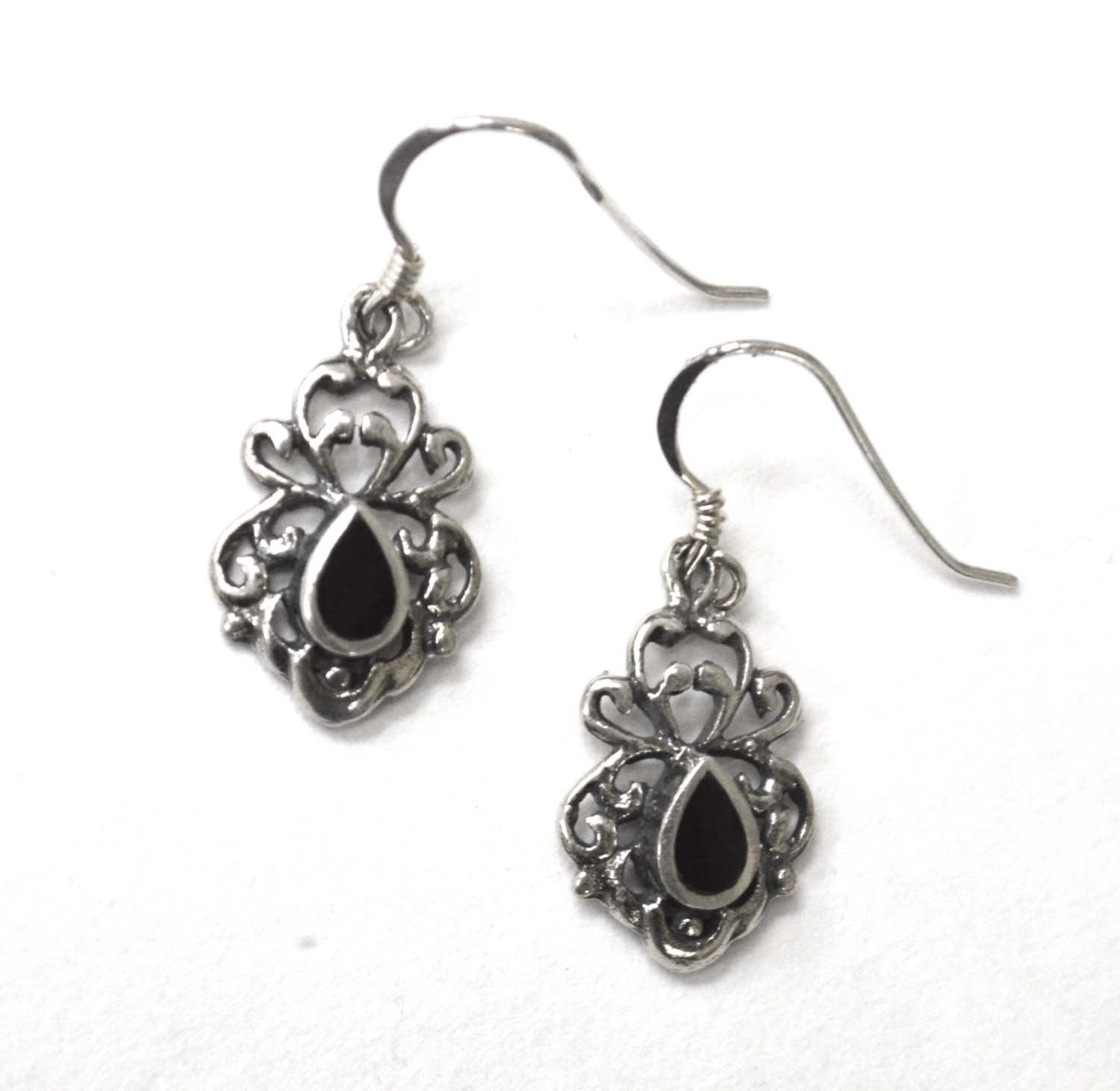 Sterling Silver Stone Earrings 53-5276