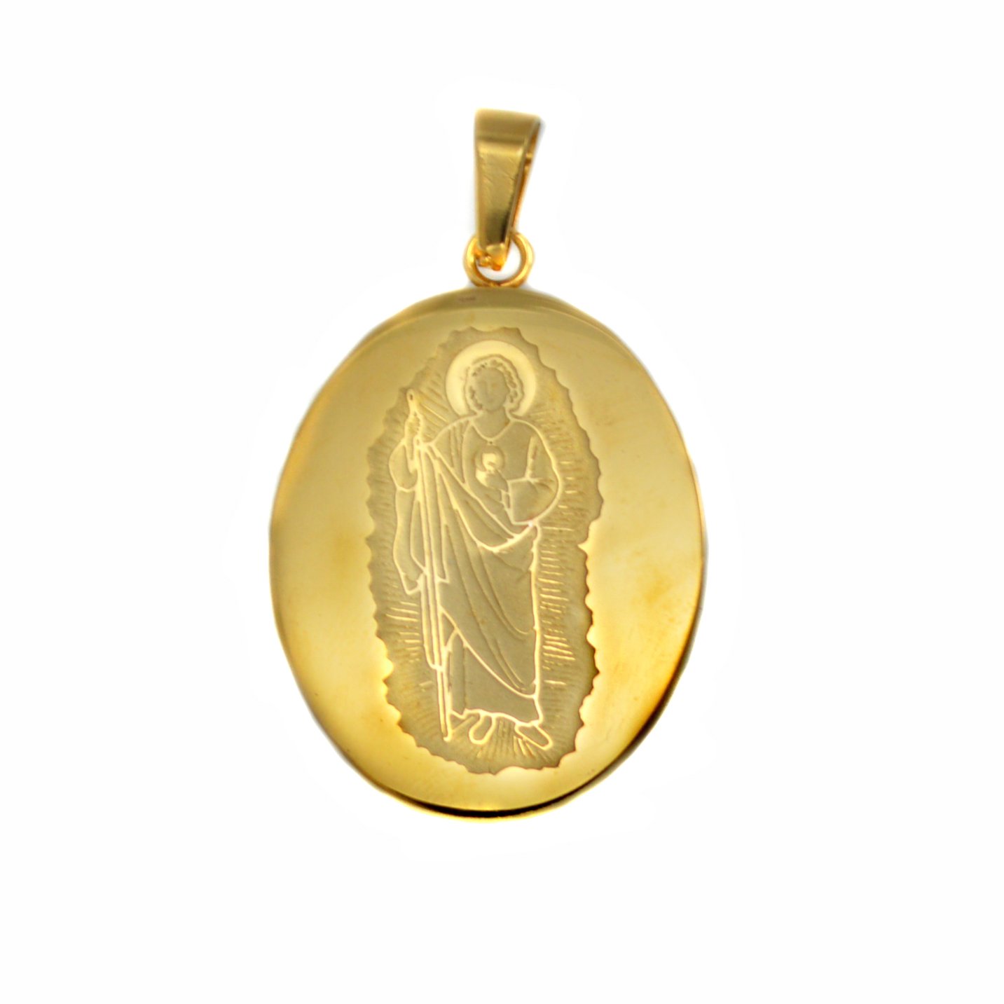 St. Jude Gold IP Plated Medallion 86-1794G