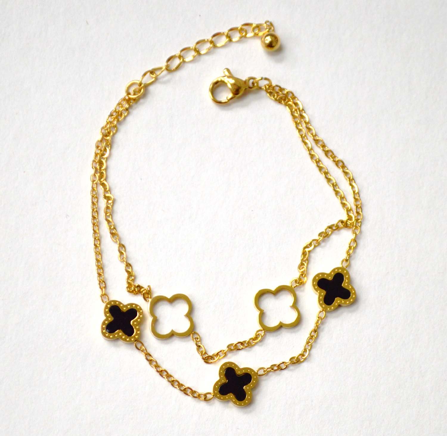 Designer Inspired Gold Plated Bracelet 84-1869